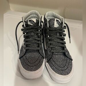 Vans | Sk8-Hi‎ Reissue Lurex Glitter Black